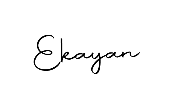 You should practise on your own different ways (Autography-DOLnW) to write your name (Ekayan) in signature. don't let someone else do it for you. Ekayan signature style 10 images and pictures png