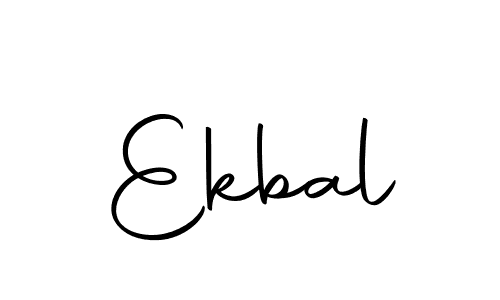Use a signature maker to create a handwritten signature online. With this signature software, you can design (Autography-DOLnW) your own signature for name Ekbal. Ekbal signature style 10 images and pictures png