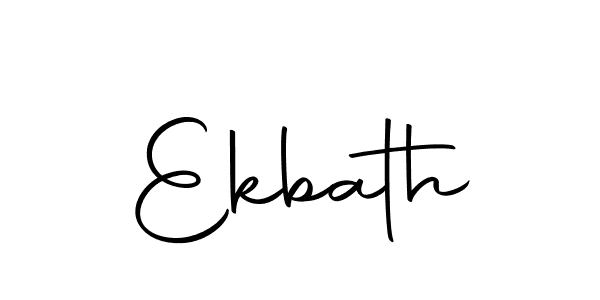 if you are searching for the best signature style for your name Ekbath. so please give up your signature search. here we have designed multiple signature styles  using Autography-DOLnW. Ekbath signature style 10 images and pictures png