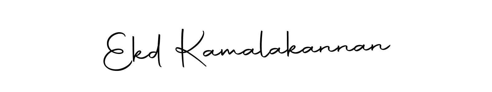 Create a beautiful signature design for name Ekd Kamalakannan. With this signature (Autography-DOLnW) fonts, you can make a handwritten signature for free. Ekd Kamalakannan signature style 10 images and pictures png