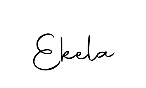 You should practise on your own different ways (Autography-DOLnW) to write your name (Ekela) in signature. don't let someone else do it for you. Ekela signature style 10 images and pictures png