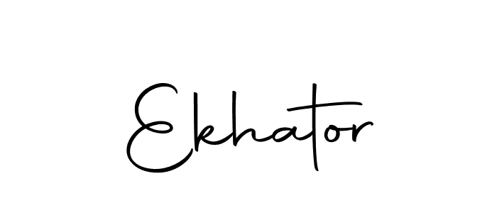 How to make Ekhator signature? Autography-DOLnW is a professional autograph style. Create handwritten signature for Ekhator name. Ekhator signature style 10 images and pictures png