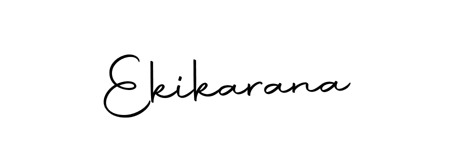 Make a beautiful signature design for name Ekikarana. With this signature (Autography-DOLnW) style, you can create a handwritten signature for free. Ekikarana signature style 10 images and pictures png