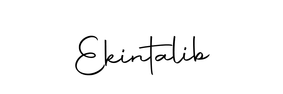 Make a beautiful signature design for name Ekintalib. With this signature (Autography-DOLnW) style, you can create a handwritten signature for free. Ekintalib signature style 10 images and pictures png