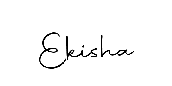 You should practise on your own different ways (Autography-DOLnW) to write your name (Ekisha) in signature. don't let someone else do it for you. Ekisha signature style 10 images and pictures png