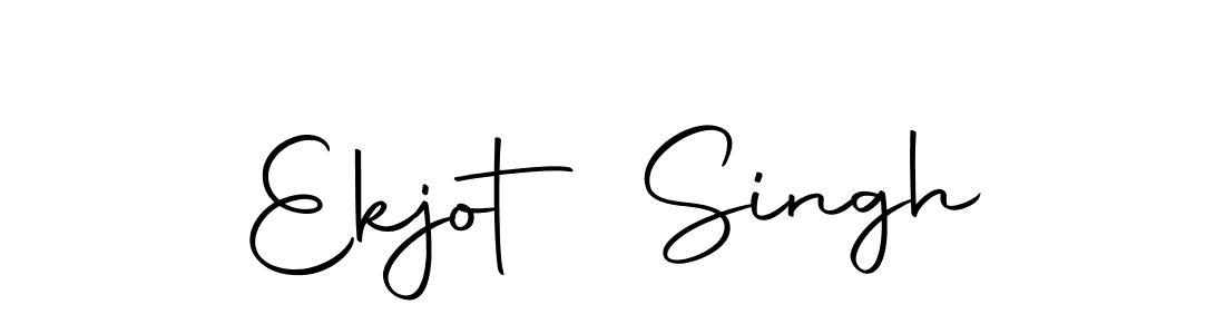 Design your own signature with our free online signature maker. With this signature software, you can create a handwritten (Autography-DOLnW) signature for name Ekjot Singh. Ekjot Singh signature style 10 images and pictures png