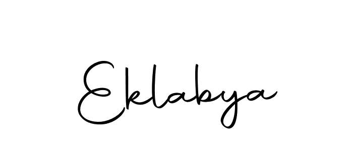 Here are the top 10 professional signature styles for the name Eklabya. These are the best autograph styles you can use for your name. Eklabya signature style 10 images and pictures png