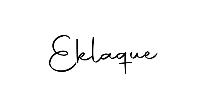 The best way (Autography-DOLnW) to make a short signature is to pick only two or three words in your name. The name Eklaque include a total of six letters. For converting this name. Eklaque signature style 10 images and pictures png