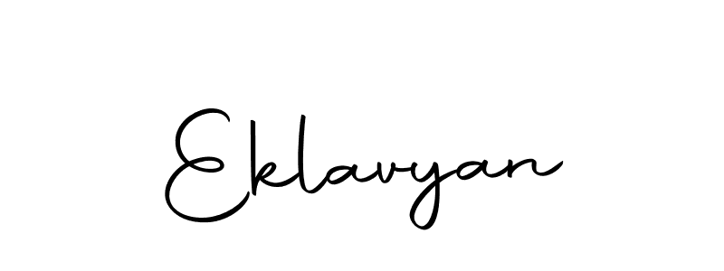 Here are the top 10 professional signature styles for the name Eklavyan. These are the best autograph styles you can use for your name. Eklavyan signature style 10 images and pictures png