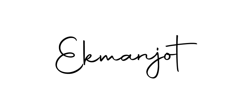 The best way (Autography-DOLnW) to make a short signature is to pick only two or three words in your name. The name Ekmanjot include a total of six letters. For converting this name. Ekmanjot signature style 10 images and pictures png