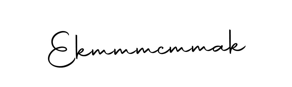 You should practise on your own different ways (Autography-DOLnW) to write your name (Ekmmmcmmak) in signature. don't let someone else do it for you. Ekmmmcmmak signature style 10 images and pictures png