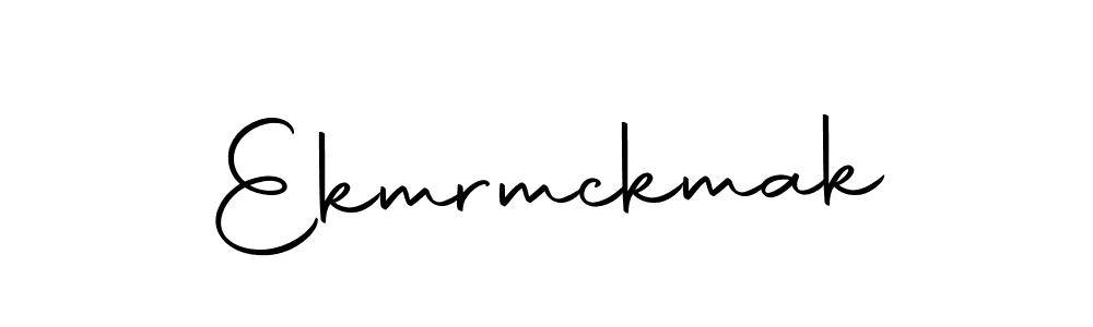 if you are searching for the best signature style for your name Ekmrmckmak. so please give up your signature search. here we have designed multiple signature styles  using Autography-DOLnW. Ekmrmckmak signature style 10 images and pictures png