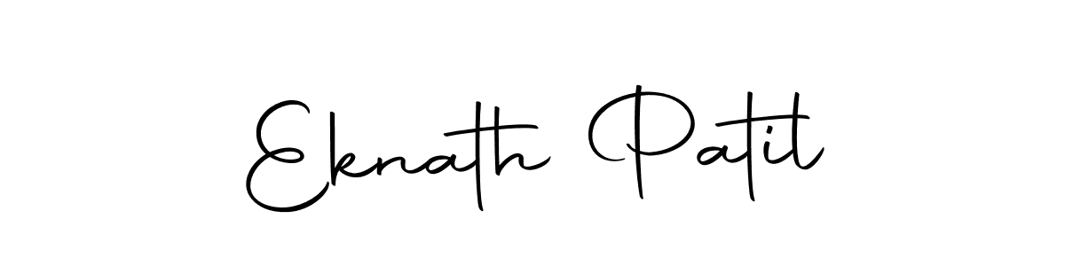 Create a beautiful signature design for name Eknath Patil. With this signature (Autography-DOLnW) fonts, you can make a handwritten signature for free. Eknath Patil signature style 10 images and pictures png