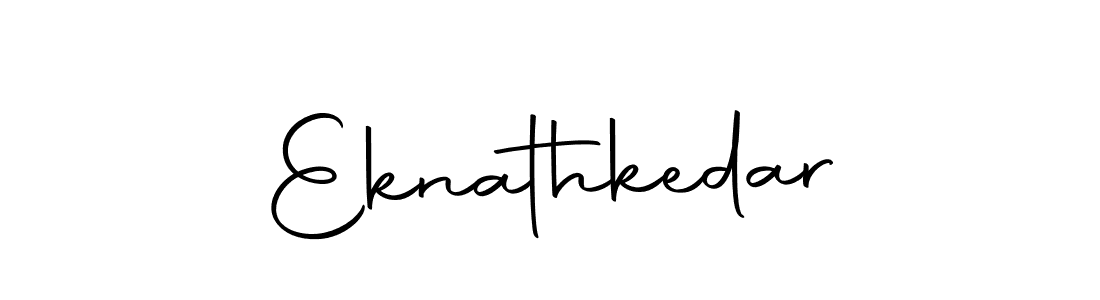 How to make Eknathkedar name signature. Use Autography-DOLnW style for creating short signs online. This is the latest handwritten sign. Eknathkedar signature style 10 images and pictures png