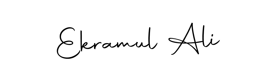 You can use this online signature creator to create a handwritten signature for the name Ekramul Ali. This is the best online autograph maker. Ekramul Ali signature style 10 images and pictures png