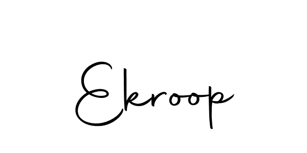 How to make Ekroop signature? Autography-DOLnW is a professional autograph style. Create handwritten signature for Ekroop name. Ekroop signature style 10 images and pictures png