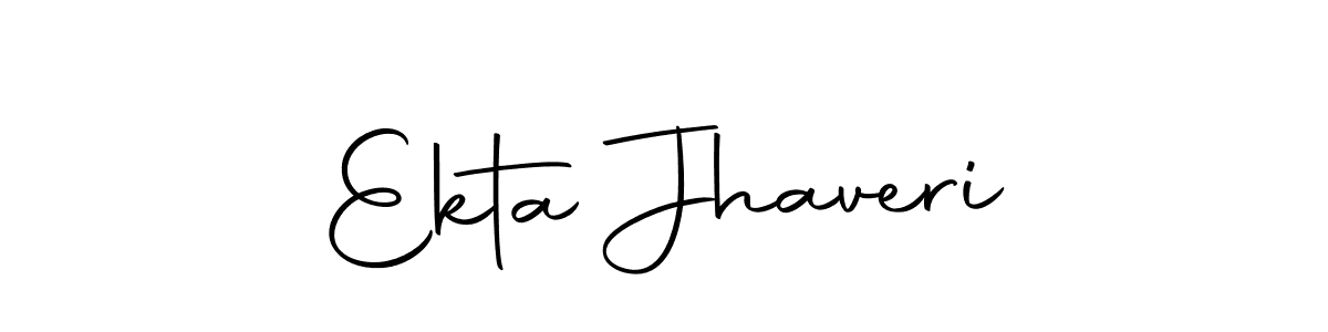 Autography-DOLnW is a professional signature style that is perfect for those who want to add a touch of class to their signature. It is also a great choice for those who want to make their signature more unique. Get Ekta Jhaveri name to fancy signature for free. Ekta Jhaveri signature style 10 images and pictures png
