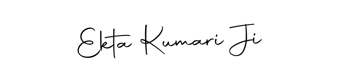 You should practise on your own different ways (Autography-DOLnW) to write your name (Ekta Kumari Ji) in signature. don't let someone else do it for you. Ekta Kumari Ji signature style 10 images and pictures png