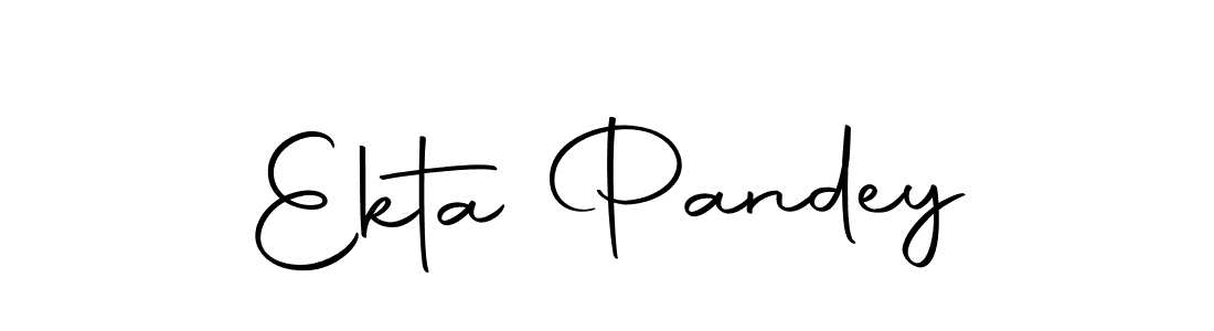 Ekta Pandey stylish signature style. Best Handwritten Sign (Autography-DOLnW) for my name. Handwritten Signature Collection Ideas for my name Ekta Pandey. Ekta Pandey signature style 10 images and pictures png