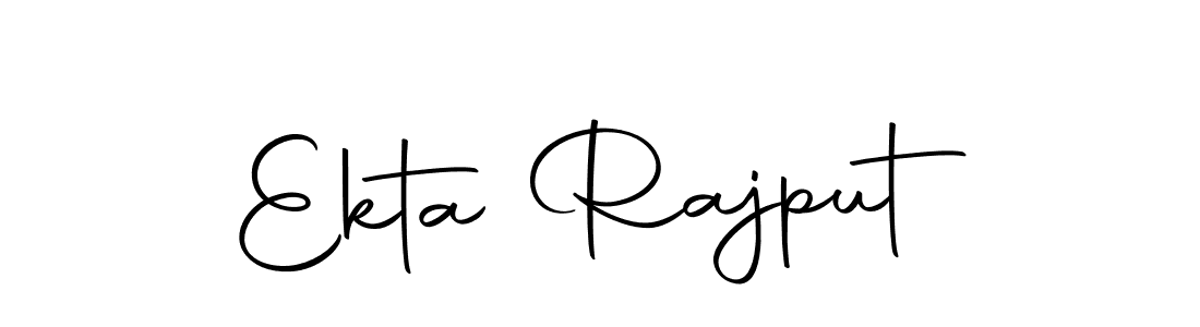 Make a beautiful signature design for name Ekta Rajput. With this signature (Autography-DOLnW) style, you can create a handwritten signature for free. Ekta Rajput signature style 10 images and pictures png