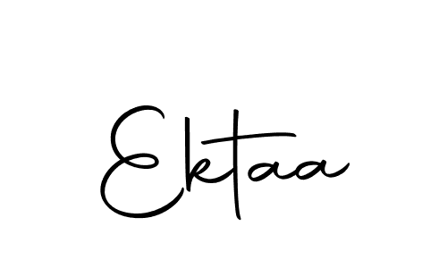 The best way (Autography-DOLnW) to make a short signature is to pick only two or three words in your name. The name Ektaa include a total of six letters. For converting this name. Ektaa signature style 10 images and pictures png