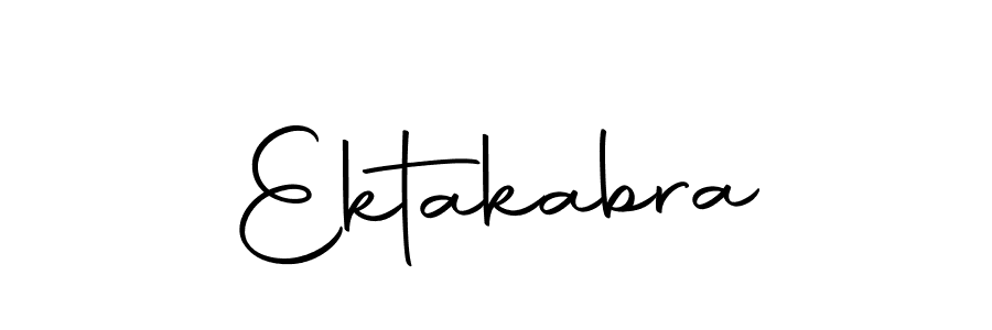 Make a beautiful signature design for name Ektakabra. With this signature (Autography-DOLnW) style, you can create a handwritten signature for free. Ektakabra signature style 10 images and pictures png
