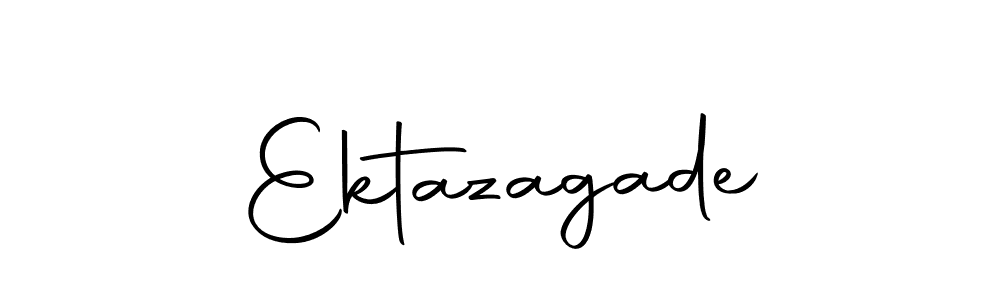 Make a short Ektazagade signature style. Manage your documents anywhere anytime using Autography-DOLnW. Create and add eSignatures, submit forms, share and send files easily. Ektazagade signature style 10 images and pictures png