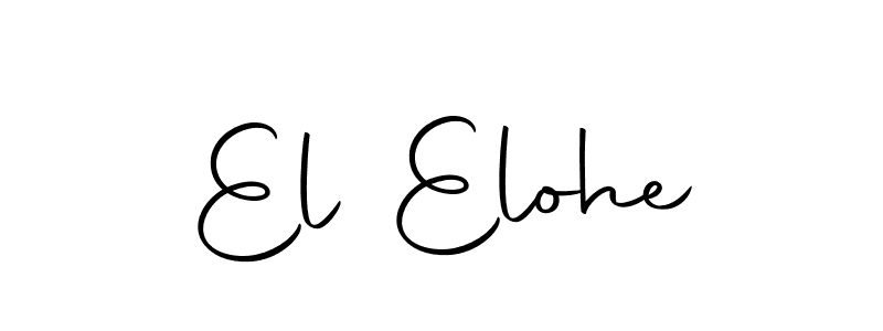 Make a beautiful signature design for name El Elohe. With this signature (Autography-DOLnW) style, you can create a handwritten signature for free. El Elohe signature style 10 images and pictures png