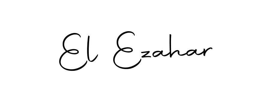 Make a short El Ezahar signature style. Manage your documents anywhere anytime using Autography-DOLnW. Create and add eSignatures, submit forms, share and send files easily. El Ezahar signature style 10 images and pictures png