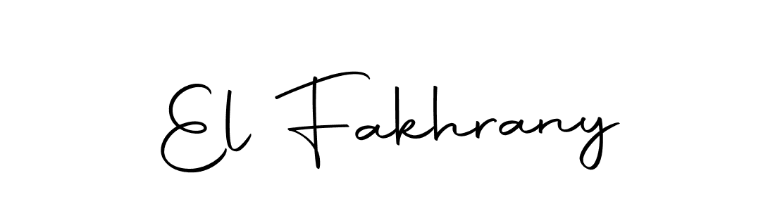 Create a beautiful signature design for name El Fakhrany. With this signature (Autography-DOLnW) fonts, you can make a handwritten signature for free. El Fakhrany signature style 10 images and pictures png