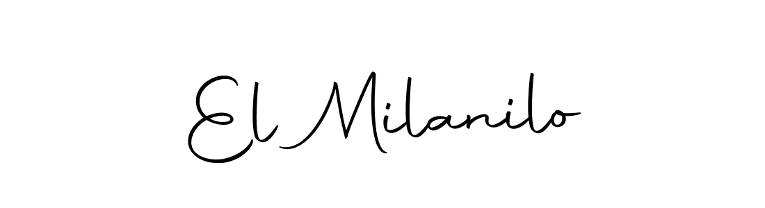 Best and Professional Signature Style for El Milanilo. Autography-DOLnW Best Signature Style Collection. El Milanilo signature style 10 images and pictures png