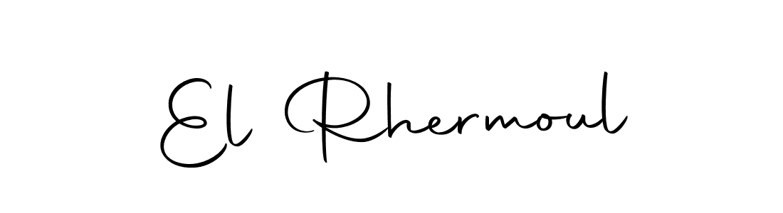 El Rhermoul stylish signature style. Best Handwritten Sign (Autography-DOLnW) for my name. Handwritten Signature Collection Ideas for my name El Rhermoul. El Rhermoul signature style 10 images and pictures png