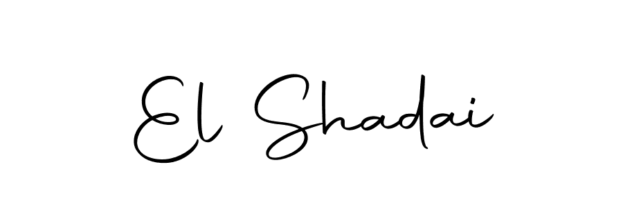 Make a beautiful signature design for name El Shadai. With this signature (Autography-DOLnW) style, you can create a handwritten signature for free. El Shadai signature style 10 images and pictures png