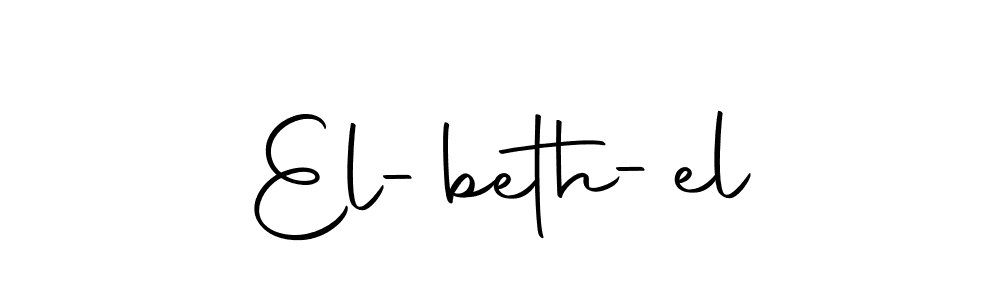 How to make El-beth-el signature? Autography-DOLnW is a professional autograph style. Create handwritten signature for El-beth-el name. El-beth-el signature style 10 images and pictures png
