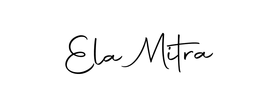 if you are searching for the best signature style for your name Ela Mitra. so please give up your signature search. here we have designed multiple signature styles  using Autography-DOLnW. Ela Mitra signature style 10 images and pictures png