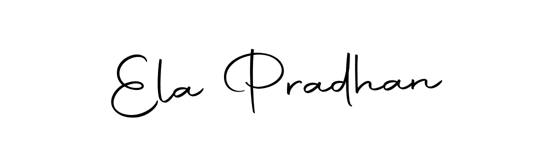 You should practise on your own different ways (Autography-DOLnW) to write your name (Ela Pradhan) in signature. don't let someone else do it for you. Ela Pradhan signature style 10 images and pictures png