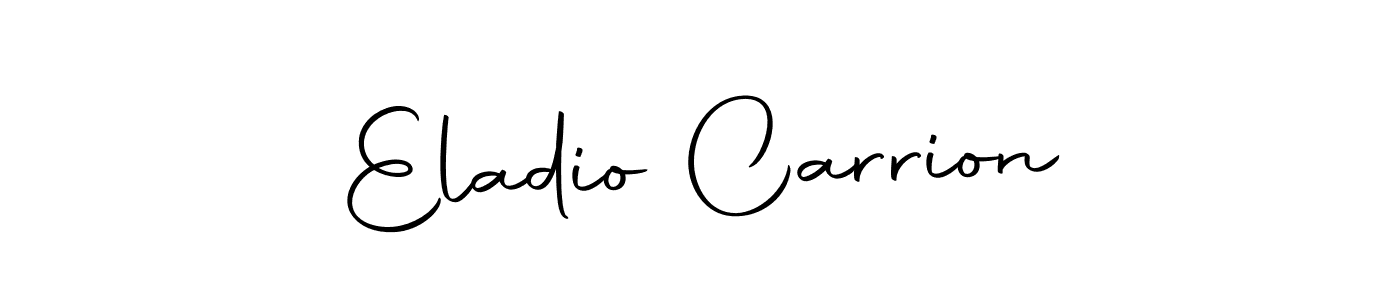 Make a beautiful signature design for name Eladio Carrion. Use this online signature maker to create a handwritten signature for free. Eladio Carrion signature style 10 images and pictures png