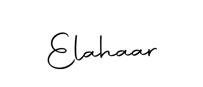 Design your own signature with our free online signature maker. With this signature software, you can create a handwritten (Autography-DOLnW) signature for name Elahaar. Elahaar signature style 10 images and pictures png