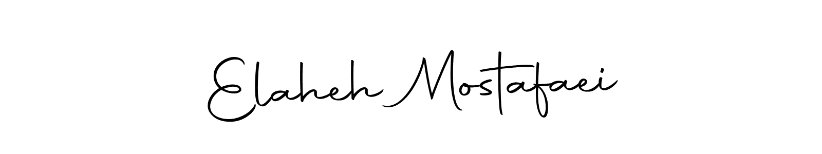 The best way (Autography-DOLnW) to make a short signature is to pick only two or three words in your name. The name Elaheh Mostafaei include a total of six letters. For converting this name. Elaheh Mostafaei signature style 10 images and pictures png
