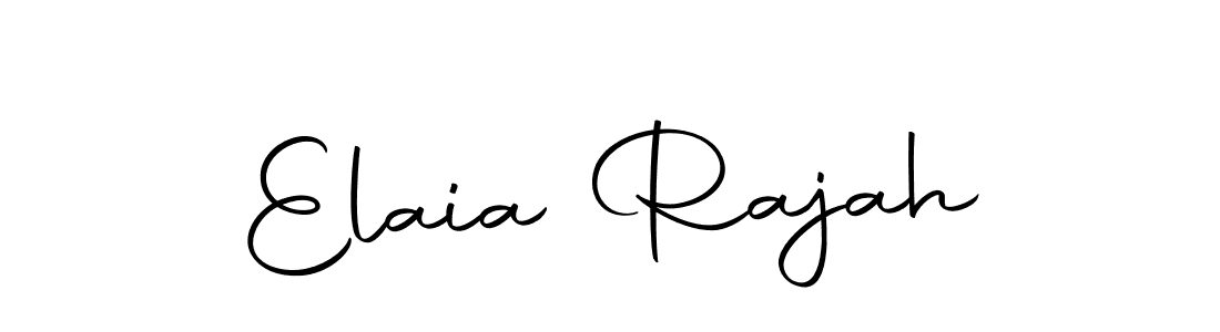 Design your own signature with our free online signature maker. With this signature software, you can create a handwritten (Autography-DOLnW) signature for name Elaia Rajah. Elaia Rajah signature style 10 images and pictures png