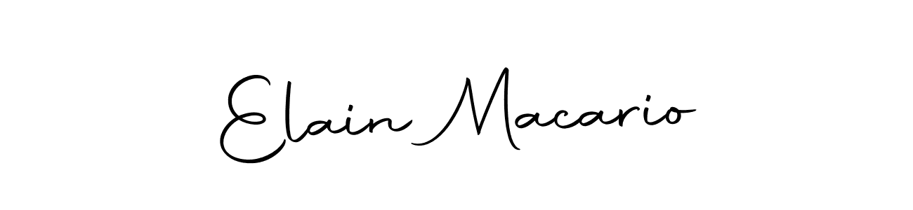 The best way (Autography-DOLnW) to make a short signature is to pick only two or three words in your name. The name Elain Macario include a total of six letters. For converting this name. Elain Macario signature style 10 images and pictures png