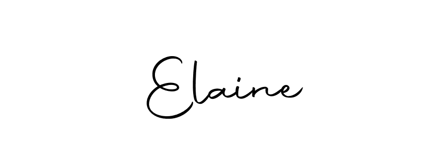 Once you've used our free online signature maker to create your best signature Autography-DOLnW style, it's time to enjoy all of the benefits that Elaine❤ name signing documents. Elaine❤ signature style 10 images and pictures png