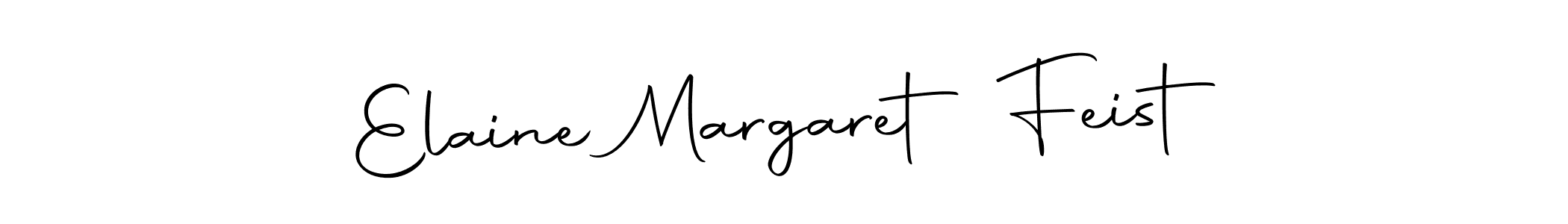 Here are the top 10 professional signature styles for the name Elaine Margaret Feist. These are the best autograph styles you can use for your name. Elaine Margaret Feist signature style 10 images and pictures png