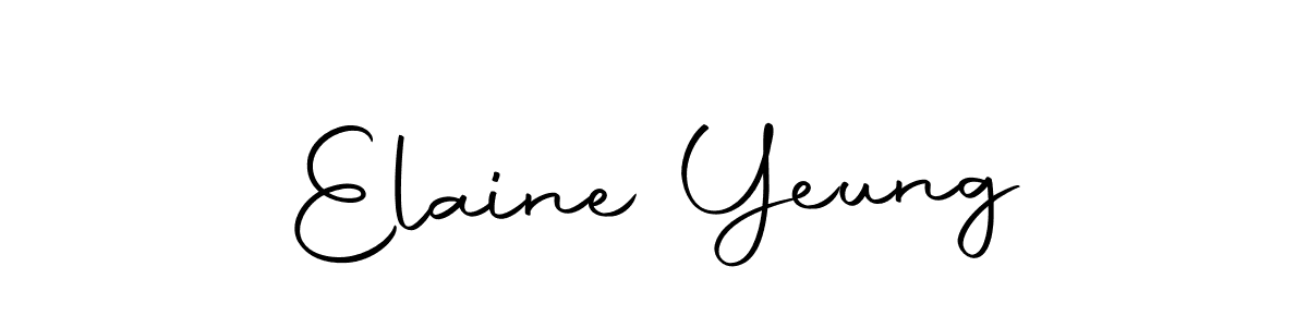 You can use this online signature creator to create a handwritten signature for the name Elaine Yeung. This is the best online autograph maker. Elaine Yeung signature style 10 images and pictures png