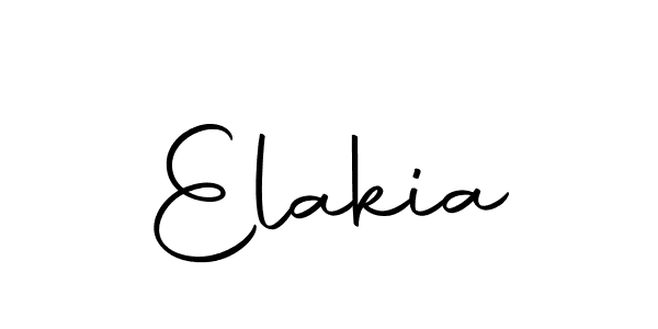 How to make Elakia name signature. Use Autography-DOLnW style for creating short signs online. This is the latest handwritten sign. Elakia signature style 10 images and pictures png