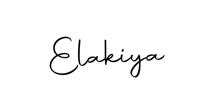 Make a beautiful signature design for name Elakiya. With this signature (Autography-DOLnW) style, you can create a handwritten signature for free. Elakiya signature style 10 images and pictures png
