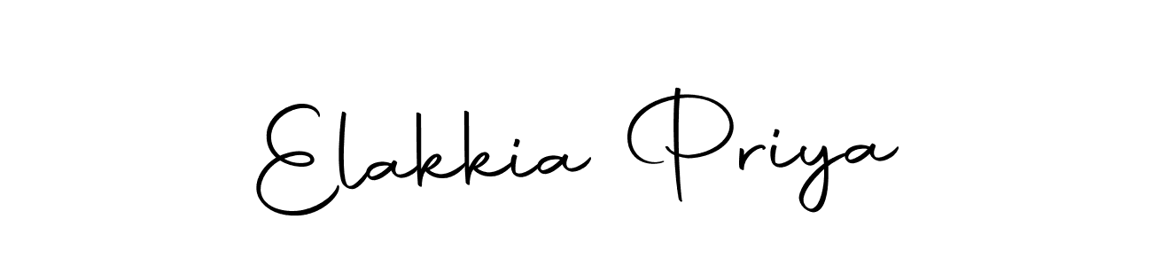Elakkia Priya stylish signature style. Best Handwritten Sign (Autography-DOLnW) for my name. Handwritten Signature Collection Ideas for my name Elakkia Priya. Elakkia Priya signature style 10 images and pictures png