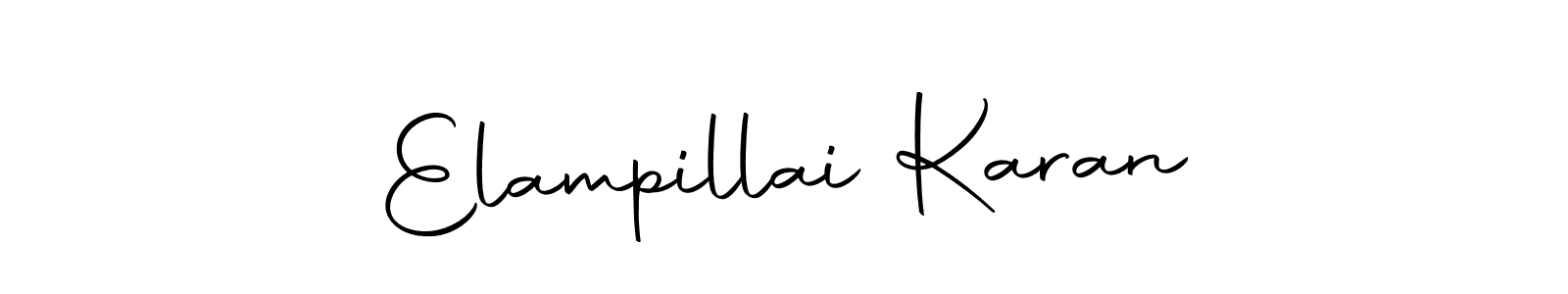 How to make Elampillai Karan name signature. Use Autography-DOLnW style for creating short signs online. This is the latest handwritten sign. Elampillai Karan signature style 10 images and pictures png