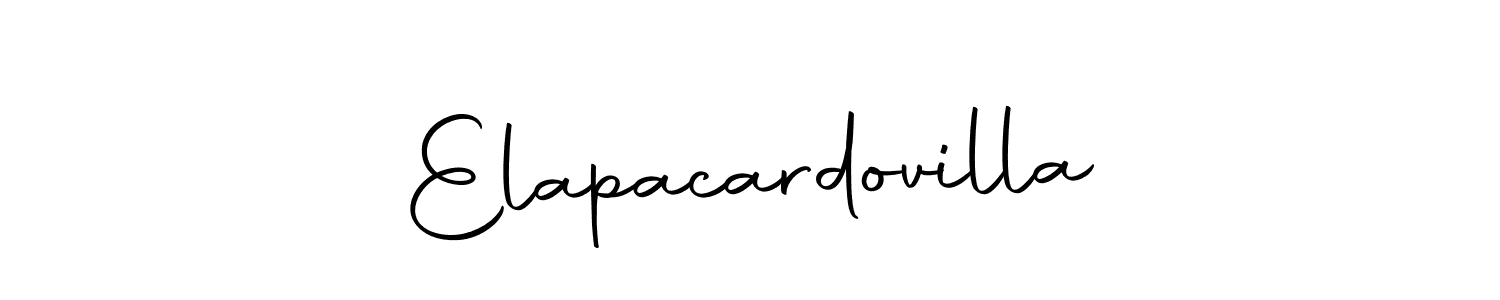 Similarly Autography-DOLnW is the best handwritten signature design. Signature creator online .You can use it as an online autograph creator for name Elapacardovilla. Elapacardovilla signature style 10 images and pictures png