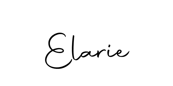 Make a beautiful signature design for name Elarie. Use this online signature maker to create a handwritten signature for free. Elarie signature style 10 images and pictures png